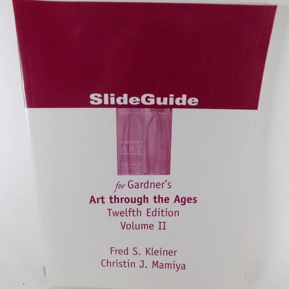 🌷5/25 SALE SlideGuide Gardners Art Through Ages 12e V. 2 Kleiner Mamiya history - Picture 1 of 3